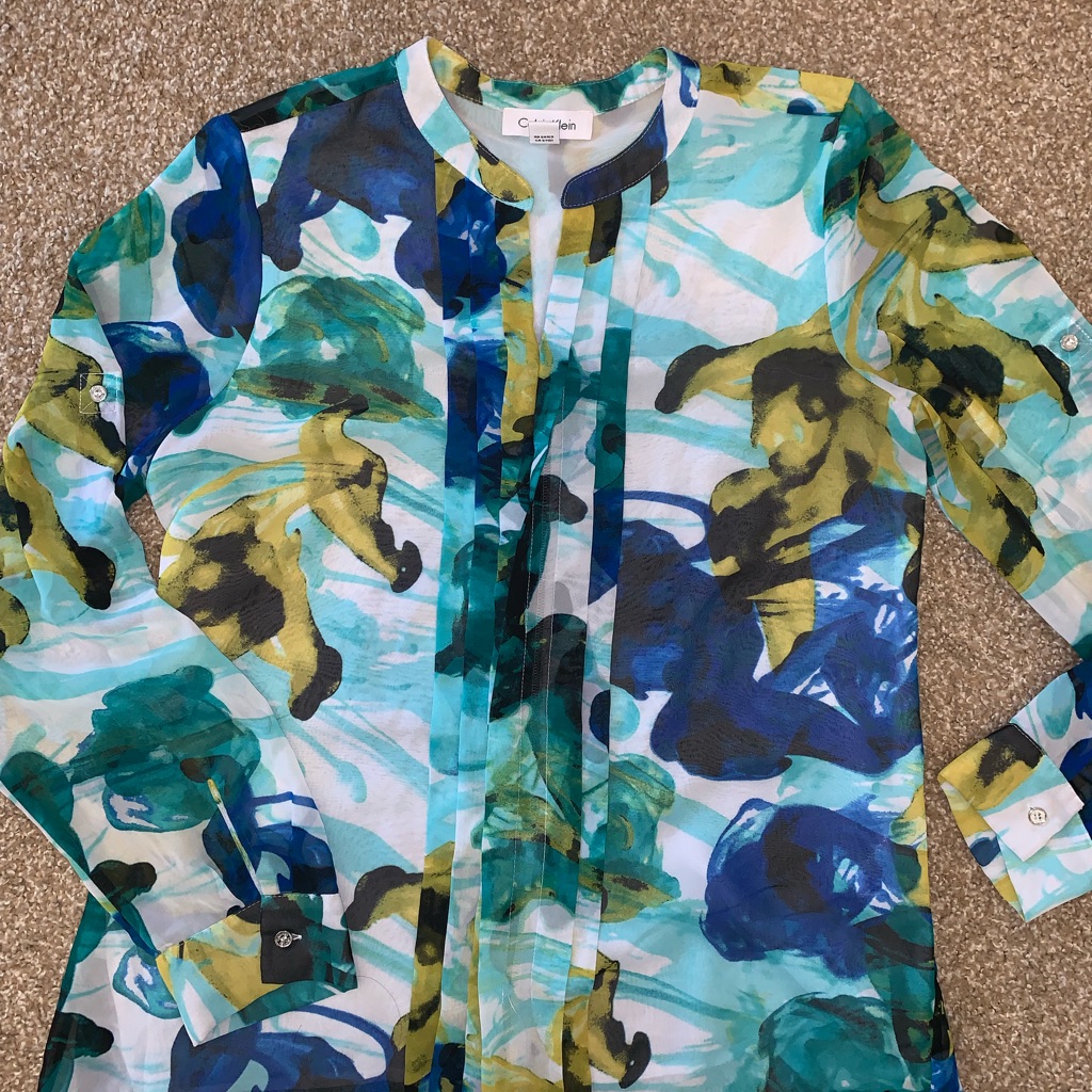 Calvin Klein Blouse Size Small